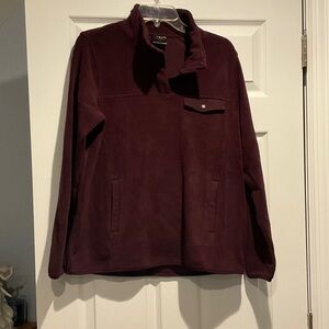 32 Degrees Deep Burgundy Teddy Jacket
